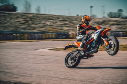 Introducing The 2025 KTM 125 SMC R and KTM 390 SMC R