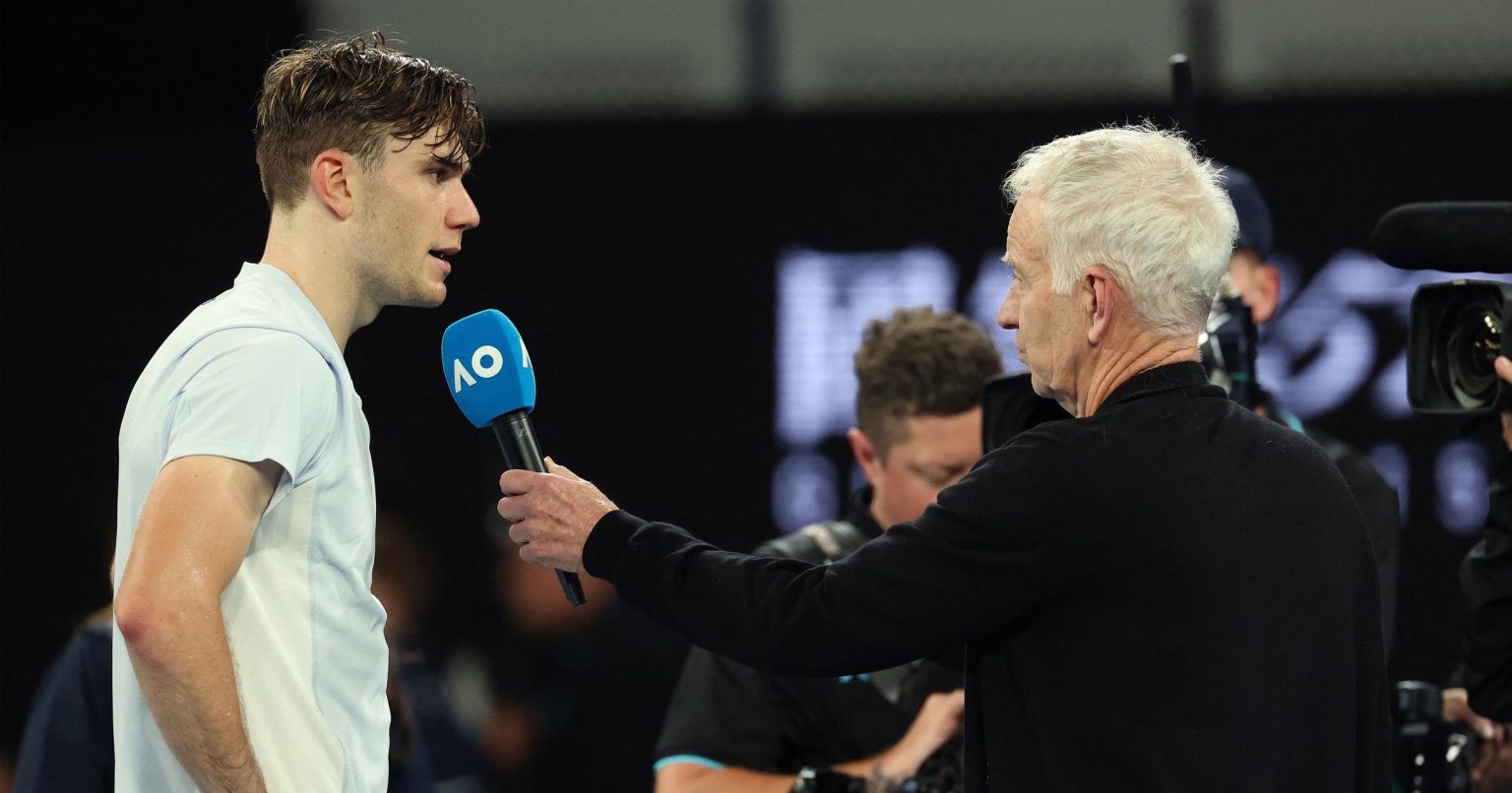 Draper tells McEnroe post-match ‘I had a little fun back’ with pro-Kokkinakis crowd