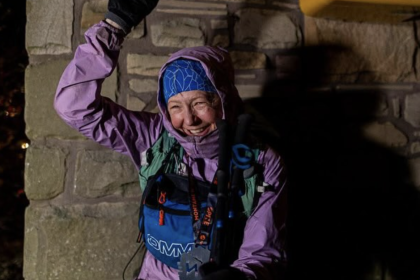 Former pro triathlete Lucy Gossage wins leaden Montane Winter Spine