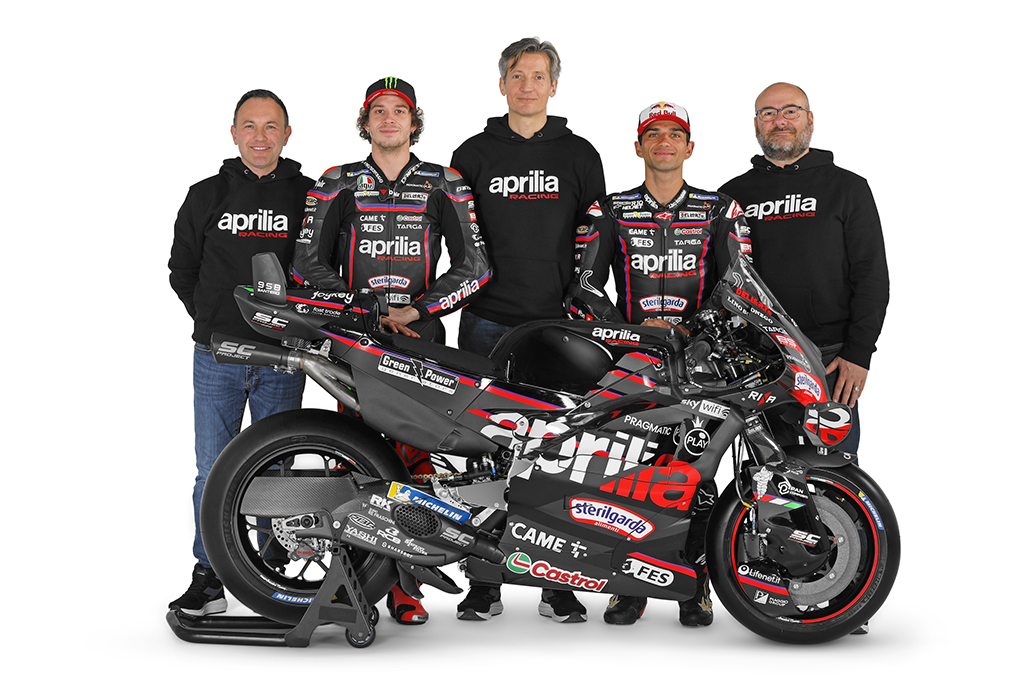 The dawn of a new era: Aprilia Racing unveils the RS-GP25 and the new rider line-up