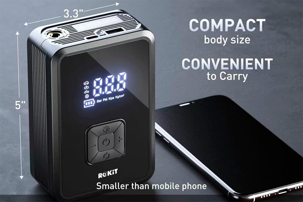 Get ready for 2025 rides with ROKiT UP Tyre Inflators