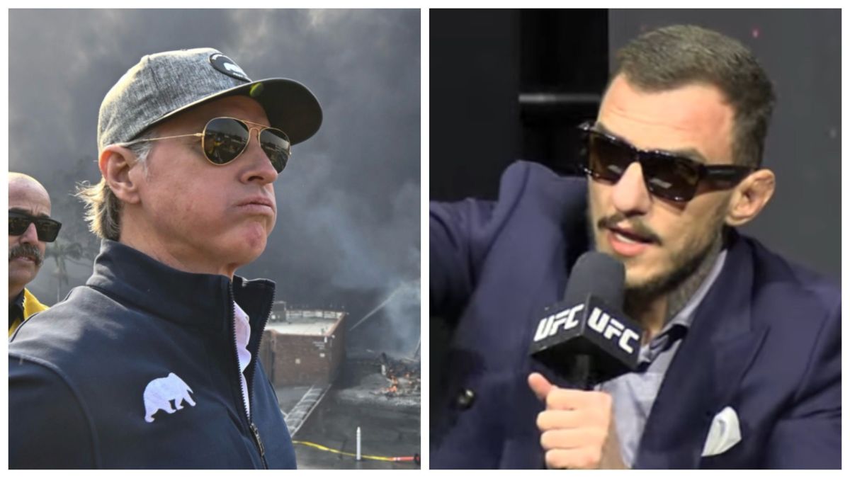 Renato Moicano hits out at Gavin Newsom over LA wildfires
