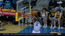 UCLA ‘s Eric Dailey & William Kyle connect on ALLEY-OOP to extend lead against Iowa