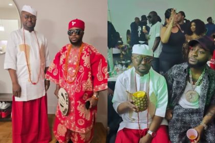 Davido Steals the Show as Dr Sid Perform at Tunde Ednut’s Star-Studded 38th Birthday Bash in Atlanta