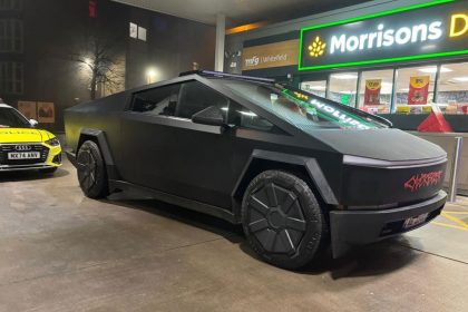 Manchester Police Seize Illegal-In-UK Tesla Cybertruck