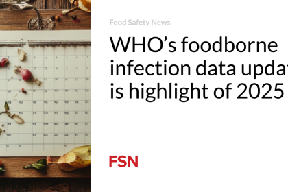 WHO’s foodborne infection data update is highlight of 2025