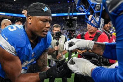 Is David Montgomery playing tonight? Latest injury update on Lions running back