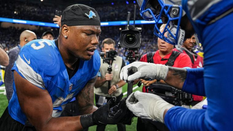 Is David Montgomery playing tonight? Latest injury update on Lions running back