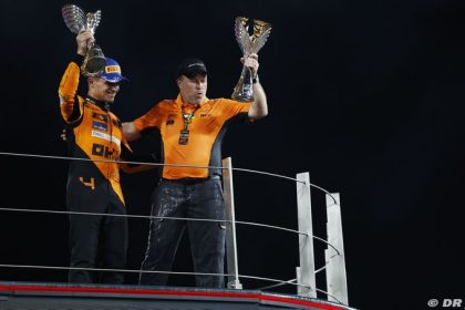 Brown : McLaren F1 a ‘deux lions en cage’ mais ‘qui s’entendent bien’