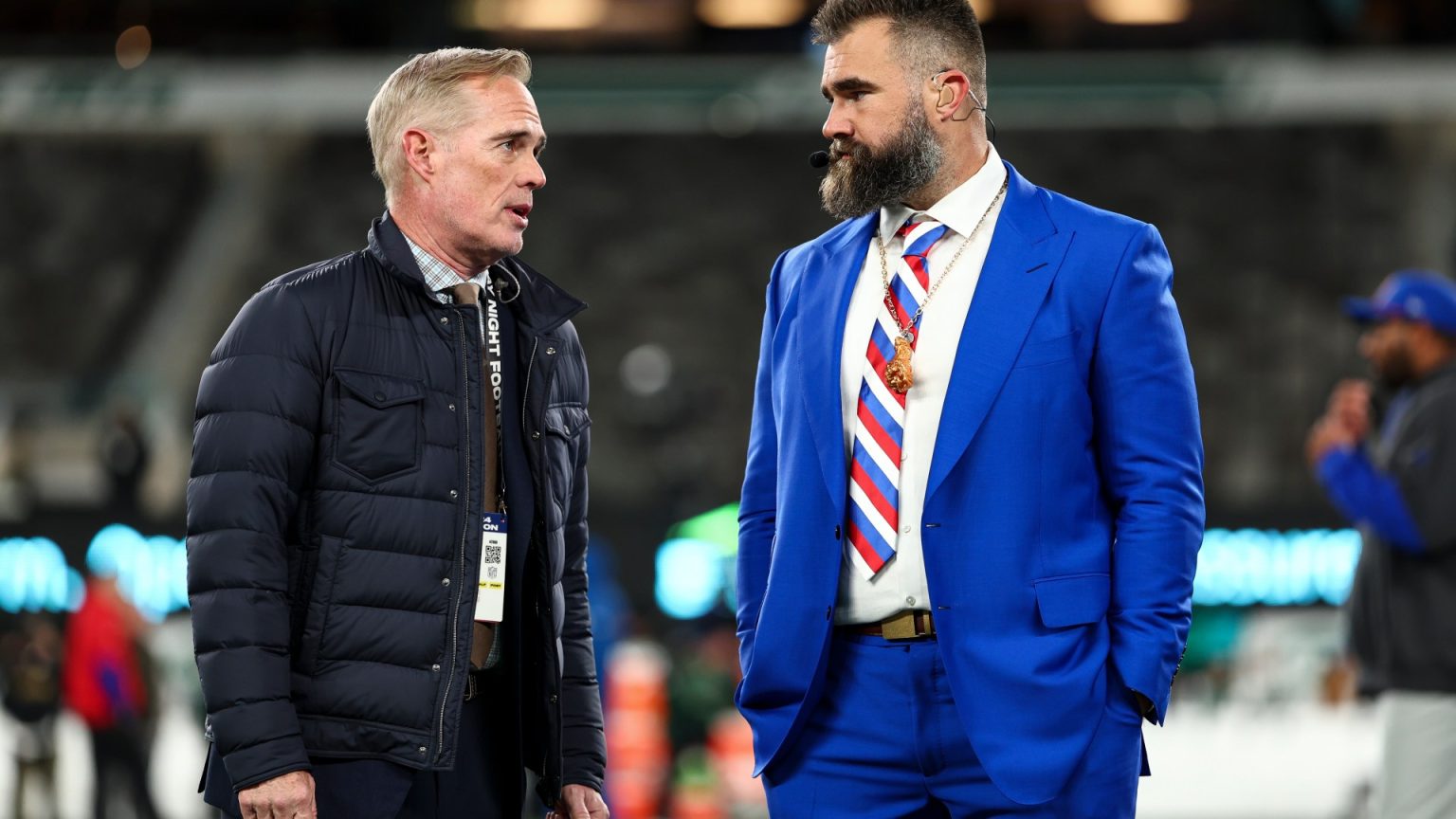 ‘You guys hate me’ – Taylor Swift acts as peacemaker for Kelce family feud with Joe Buck