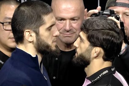 UFC 311 Pre-Fight Press Conference Face-offs