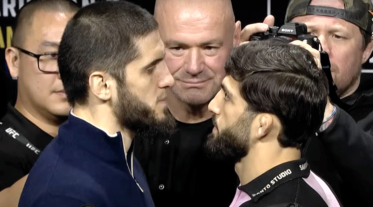 UFC 311 Pre-Fight Press Conference Face-offs