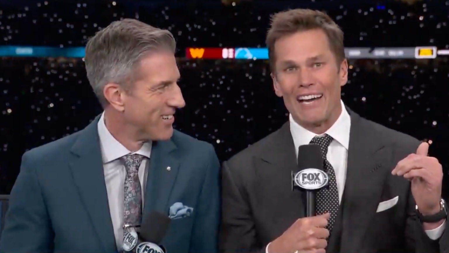 ‘You’re stuck with me for the next 10 years’ – Tom Brady deflects his involvement with ‘Raiders head coach Ben Johnson’