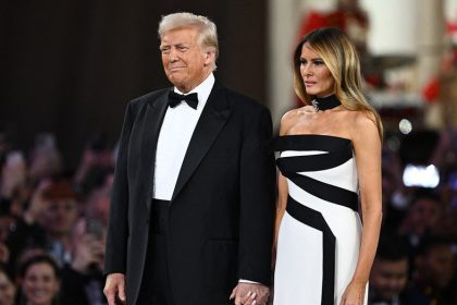 Trump makes appearances at several Inaugural Balls around DC after jam-packed first day as POTUS