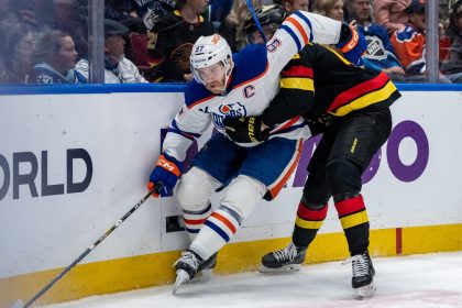 McDavid’s looming suspension overshadows Oilers’ loss to Canucks