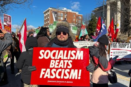 ASRA NOMANI: Pro-Russia, pro-China radicals march against Trump: ‘Proud to identify as a socialist’
