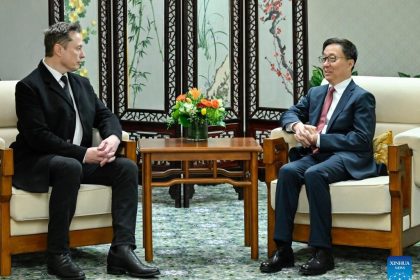 Chinese top official meets with Elon Musk as Trump begins second term