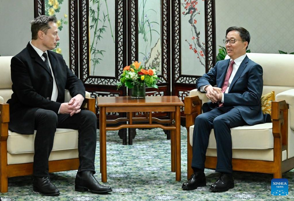 Chinese top official meets with Elon Musk as Trump begins second term
