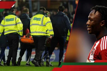 Vincent Harper: Kenyan international suffers nasty injury in Exeter loss to Birmingham