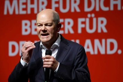 At VW home base, Germany’s Scholz vows to revive economy