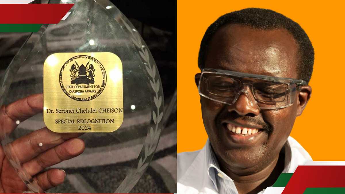 Habil Seronei: Kenyan scientist awarded for helping small businesses in Germany