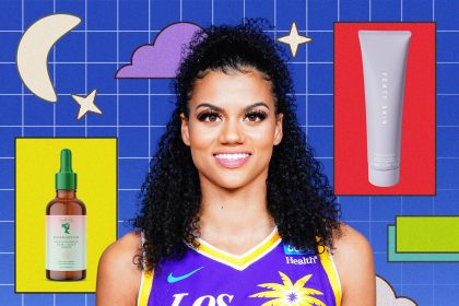 Basketball Star Rae Burrell Swears By This Internet Skin Care Trend