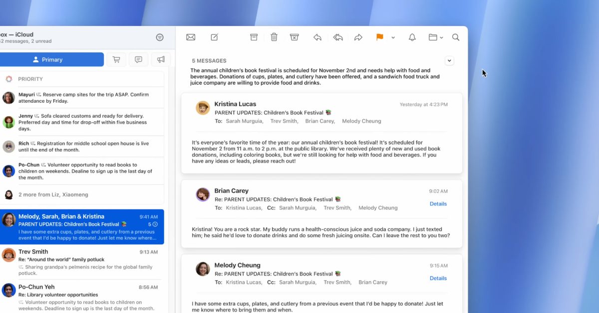 Gurman: Redesigned Apple Mail app coming to Mac and iPad in April