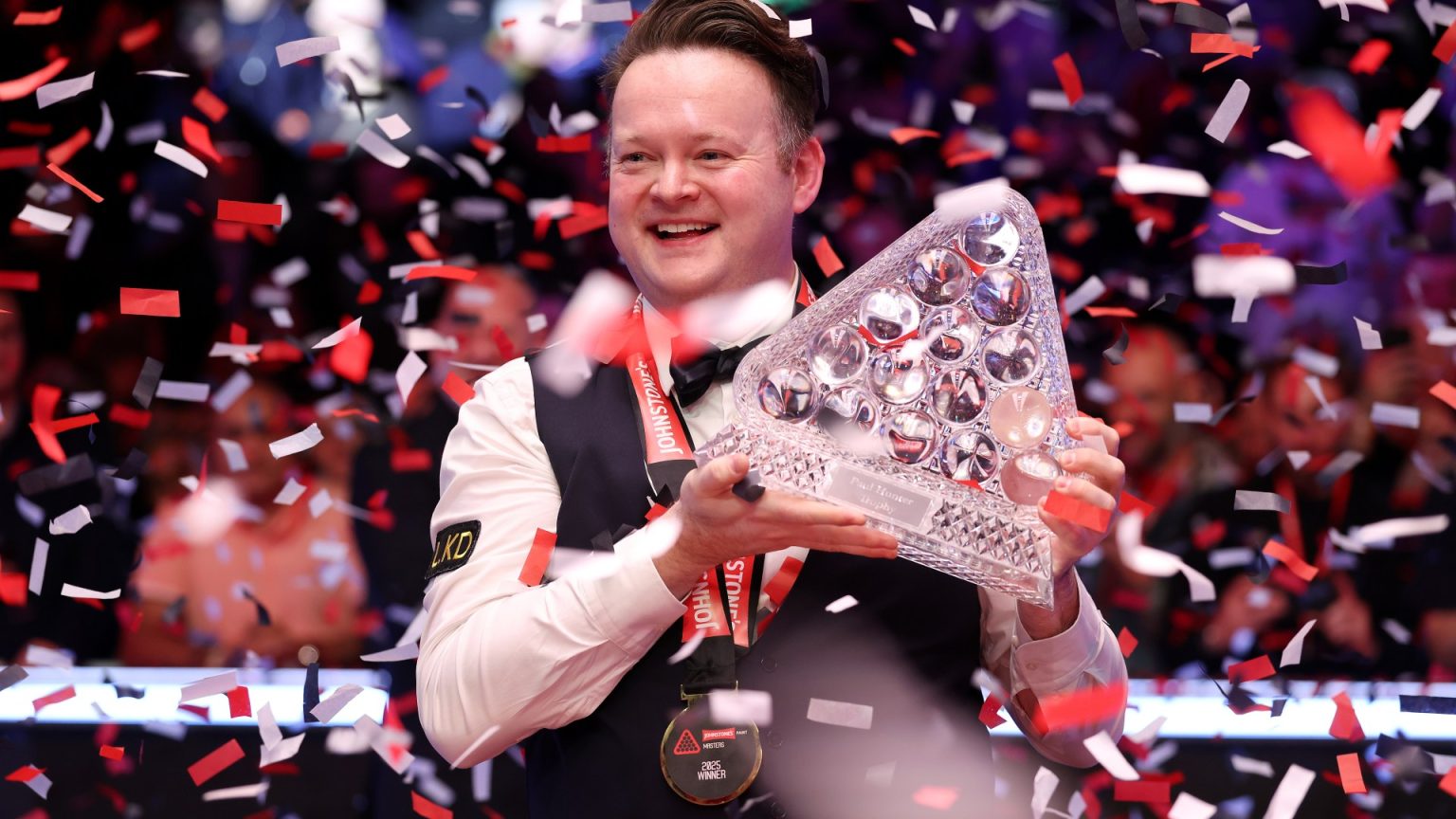 Shaun Murphy banks record-breaking prize money in 50-year history of the Masters