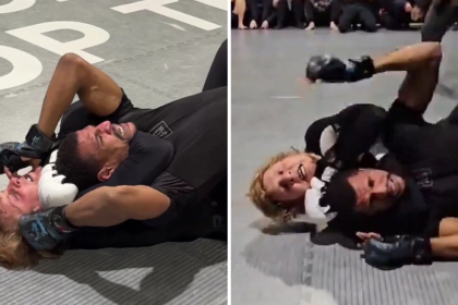 Paddy Pimblett refuses to let go of choke on fighter, chaos erupts