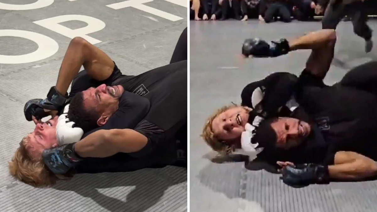 Paddy Pimblett refuses to let go of choke on fighter, chaos erupts