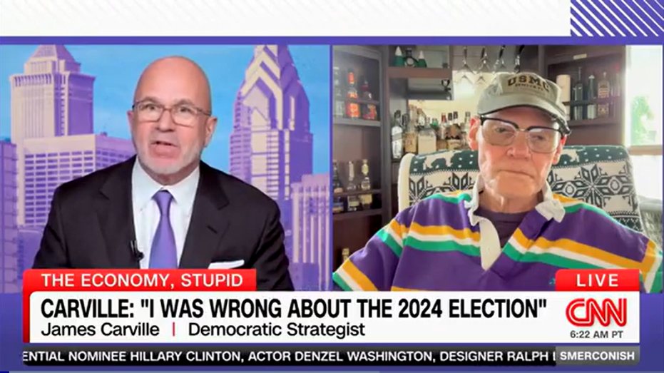 James Carville admits Dems focused too much on Trump, rips alternative media for ‘goofy information’