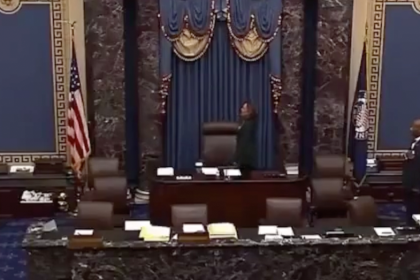 VP Harris mocked for flubbing opening line of Pledge of Allegiance: ‘What an embarrassment’