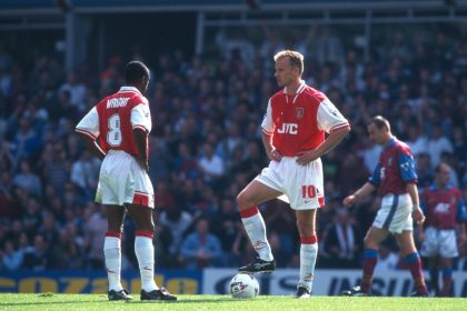 ‘Marking Bergkamp and Wright finished me off. I couldn’t walk for three days afterwards. I knew there was no way I could play in the Premier League at 40’: Manchester United legend reveals how Arsenal duo forced him into retirement
