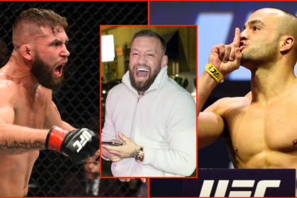 ‘UFC has a problem’… Conor McGregor wows fans with epic BKFC speech after arriving late for press conference