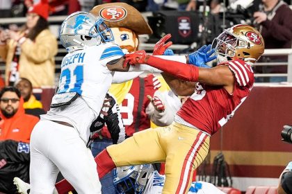 Lions, 49ers players get into scuffle during hotly contested game