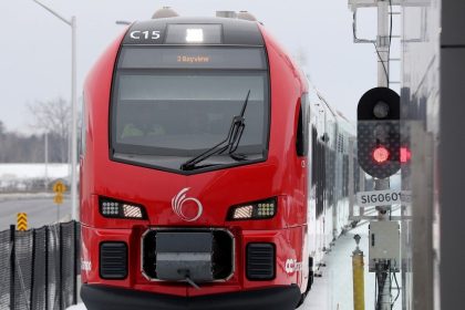 Full speed ahead: Trillium Line approved for service as of Jan. 6