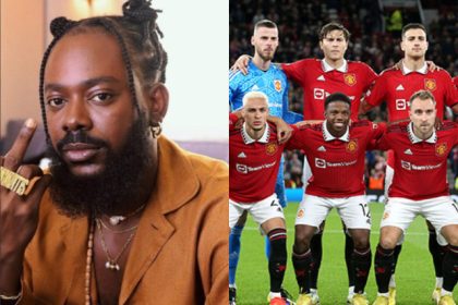Singer Adekunle Gold Shares Dream About Playing For Manchester United