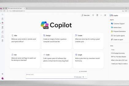 Agents have entered the Microsoft 365 Copilot Chat