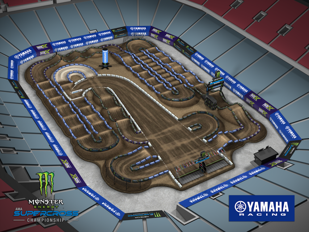 Watch: San Diego Supercross Track Map Video