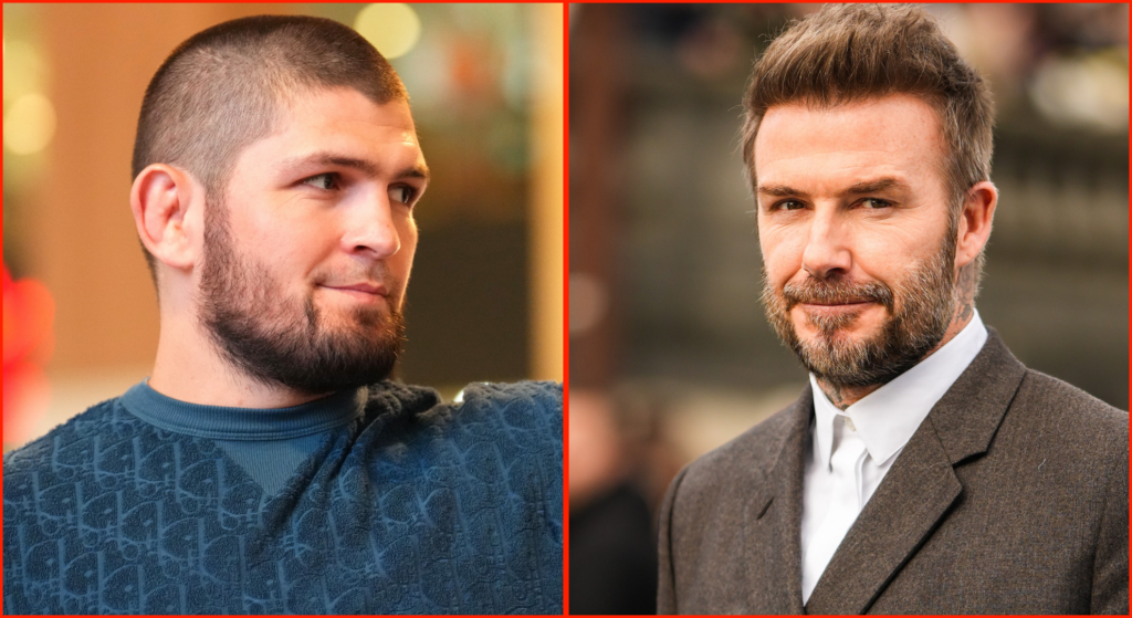 ‘I smash your face’… Khabib Nurmagomedov shares hilarious story about meeting Football legend David Beckham