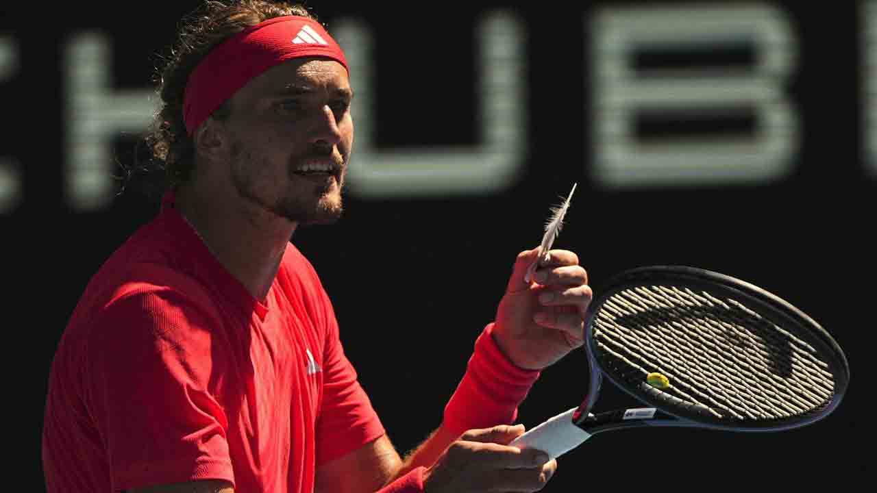 Names of Australian Open runner-up Zverev’s past accusers shouted out during trophy ceremony