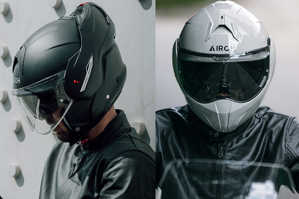AIROH: with MATHISSE II The New Era of the Flip up Helmets
