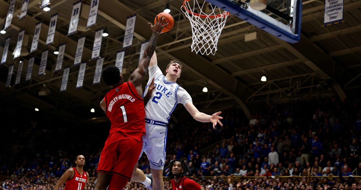 Cooper Flagg’s Huge 2nd Half Electrifies Fans as No. 2 Duke Rallies to Beat NC State