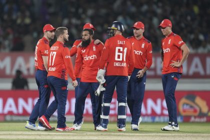Adil Rashid marshals defence as England stay alive in series