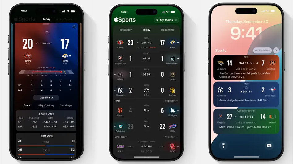 Apple Sports adds the FA Cup and other UK soccer tournies