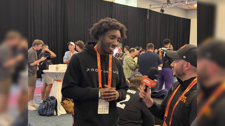 Senior Bowl Interview: WR Tai Felton Reunites With Mike Tomlin, Been ‘In His Ear’ All Week