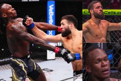 Israel Adesanya Suffers Third Consecutive Defeat, Gets Knocked Out by Nassourdine Imavov at UFC Fight Night