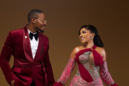 Kellyrae & Kassia Celebrate Their First Anniversary in Coordinated Burgundy Glam