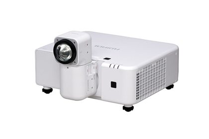 Is this 4K projector inspired by turtles? Fujifilm’s latest UST projector has a folded rotatable popup lens