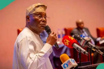 Breaking: Atiku meets powerful APC chieftain ahead of 2027, see photos